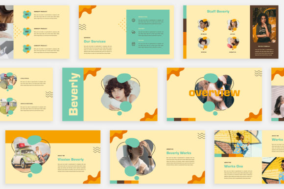 Beverly: A Retro Powerpoint Template for Modern Impact
