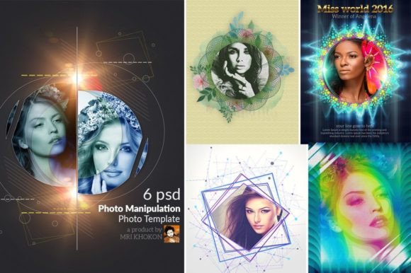 Create Artistic Photo Manipulation PSD Templates