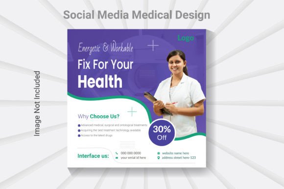 Create Polished Social Media Healthcare Banners