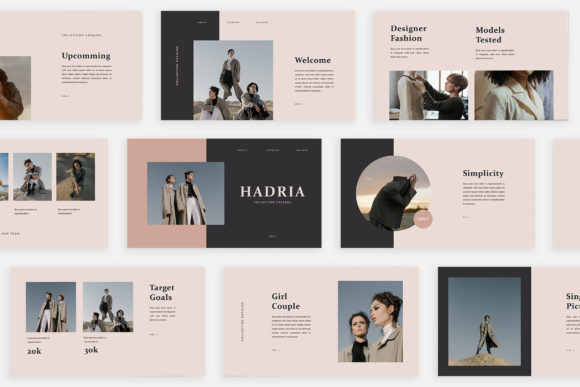 Hadria: A Modern Keynote Template for Creative Professionals