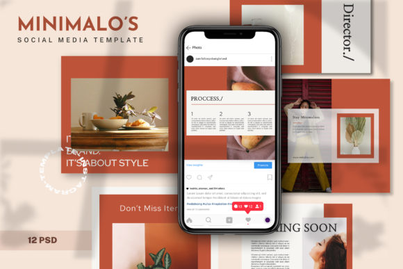 Minimalo's Social Media Template: A Designer's Essential Kit