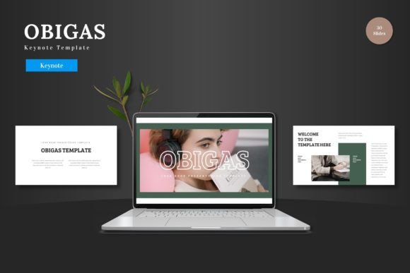 Obigas - Keynote Template: Your All-in-One Presentation Solution